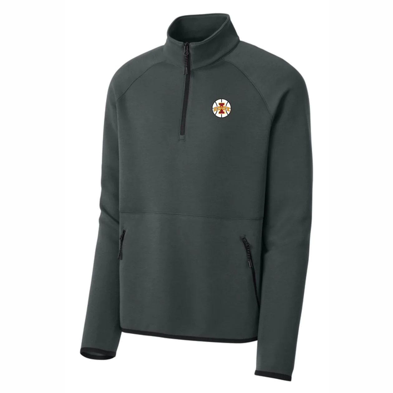 Iowa State Basketball Men's Grey Quarter-Zip