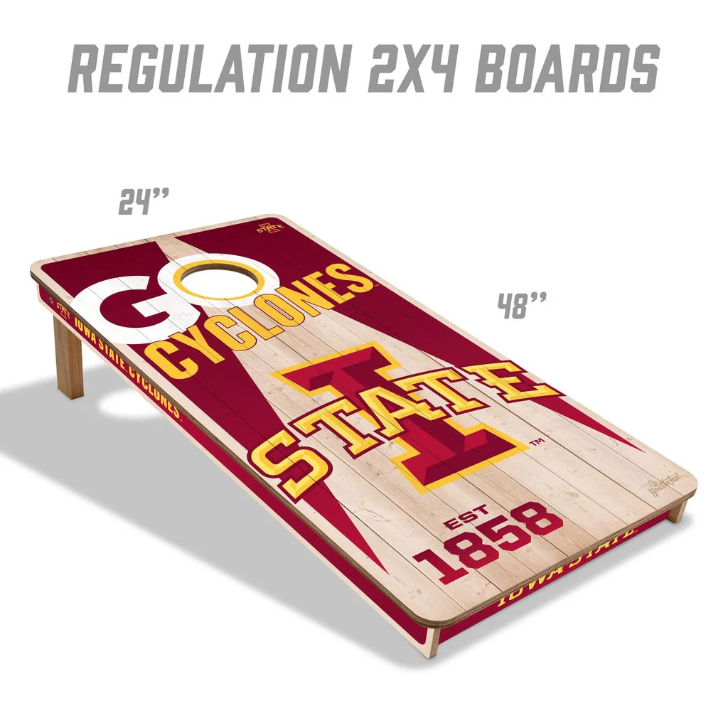 Iowa State Cyclones 2’ x 4’ Cornhole Game - Image 5
