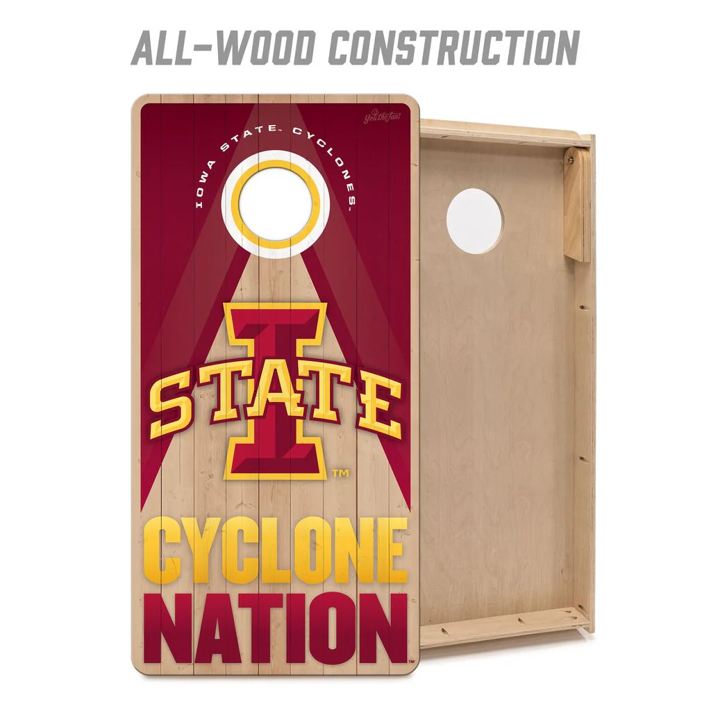 Iowa State Cyclones 2x4 Slogan Series Cornhole - Image 3