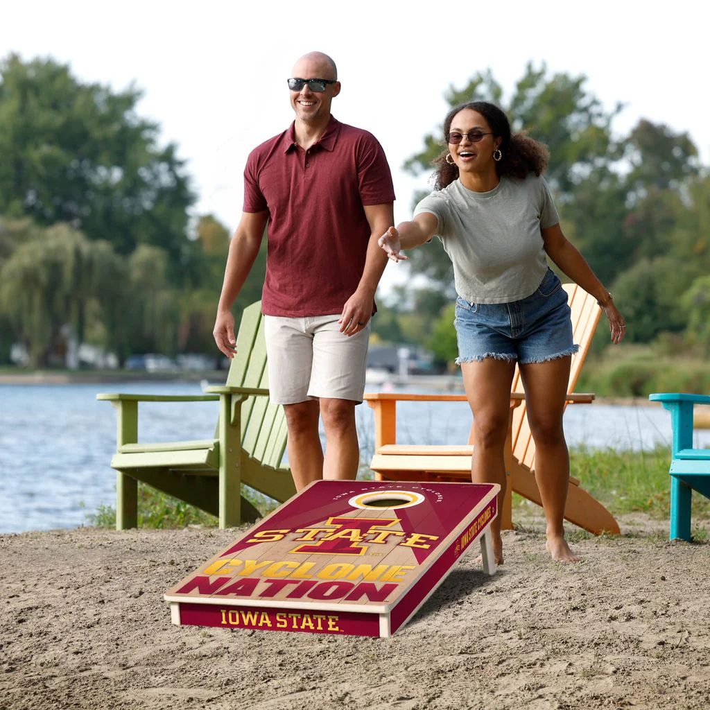 Iowa State Cyclones 2x4 Slogan Series Cornhole - Image 6