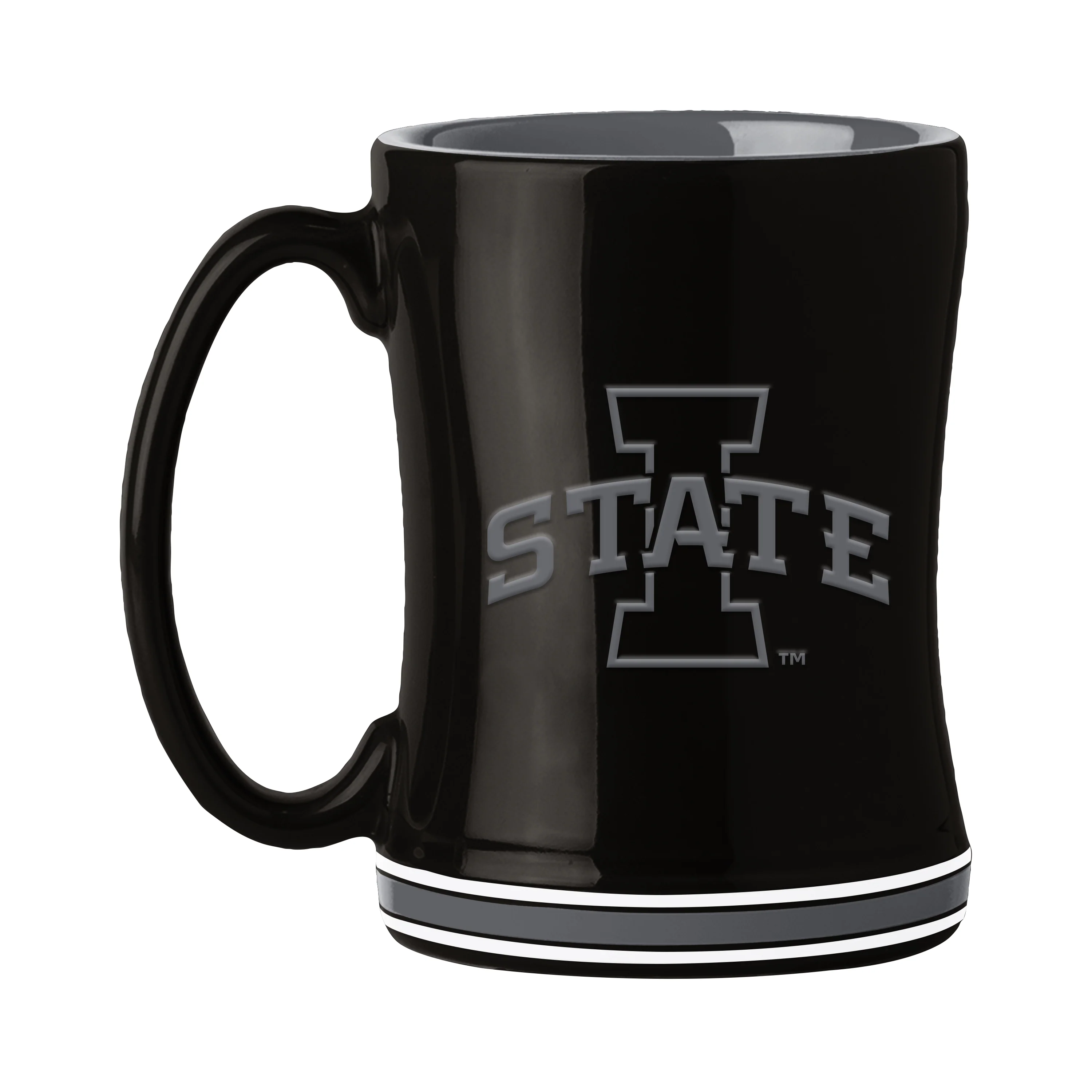 Iowa State Cyclones Blackout 14oz Relief Mug