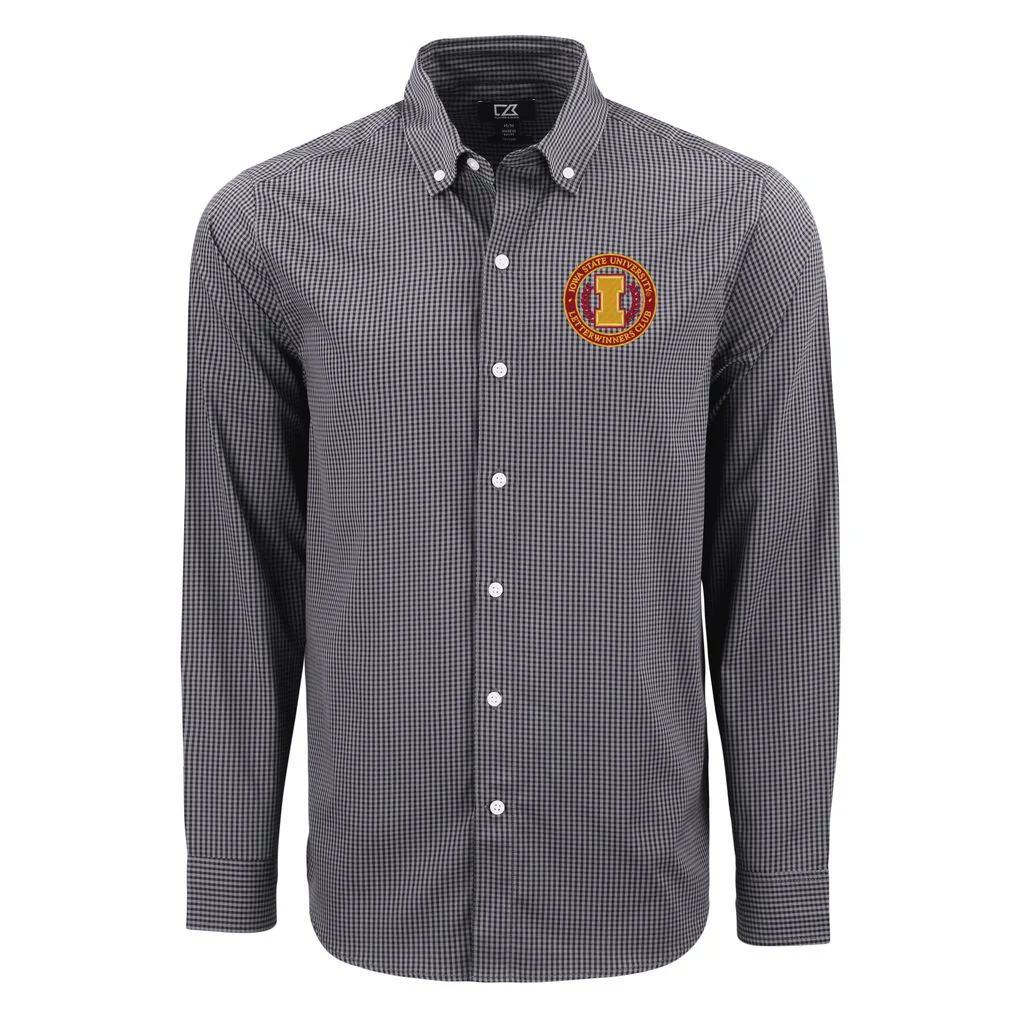 Iowa State Cyclones Letterwinner's Club Skyline Long-Sleeve Button Down Shirt