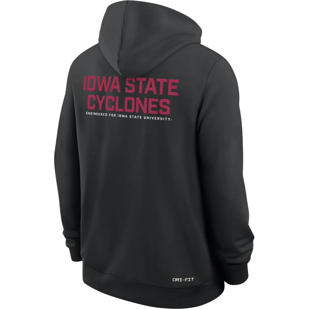 Iowa State Cyclones Men's Nike Full Zip Hoodie - Image 2