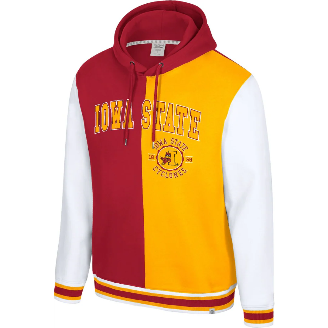 Iowa State Cyclones Red/Gold Vintage Cy Hoodie