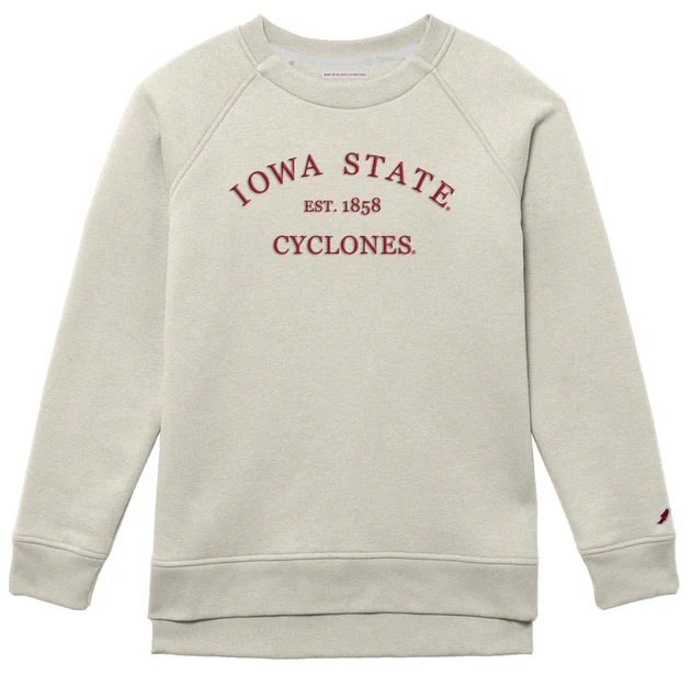 Iowa State Sweatshirt Women's Tan Crewneck
